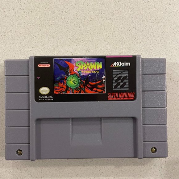 Other - Spawn the Video Game (SUPER NINTENDO SNES) Game Cart